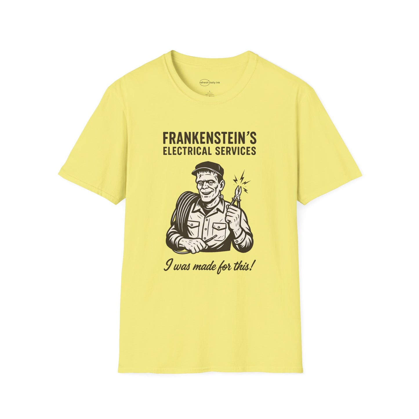 Frankenstein’s Electrical Services T-shirt