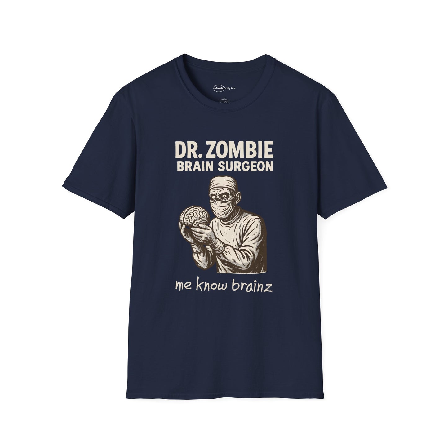 Dr. Zombie Brain Surgeon T-shirt