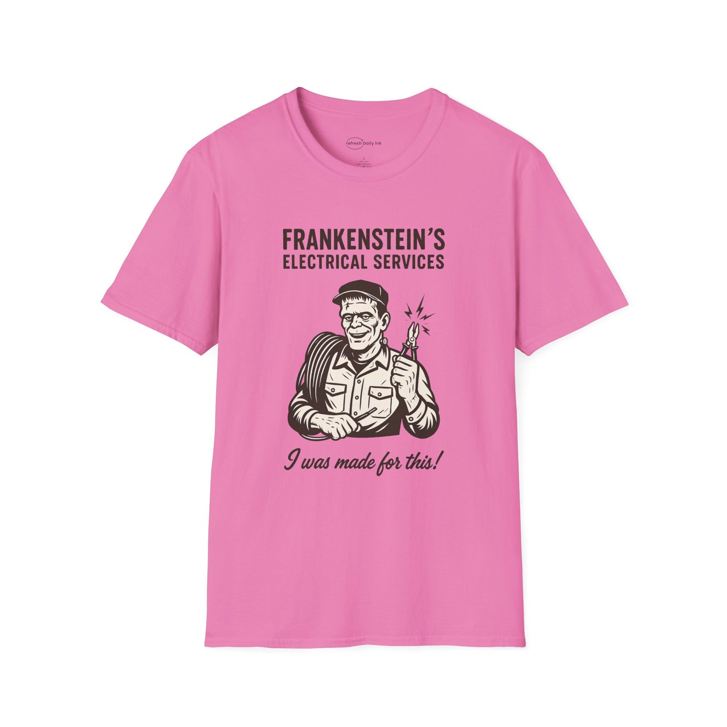 Frankenstein’s Electrical Services T-shirt