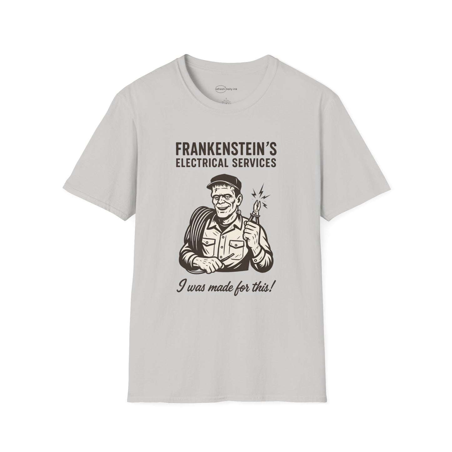 Frankenstein’s Electrical Services T-shirt