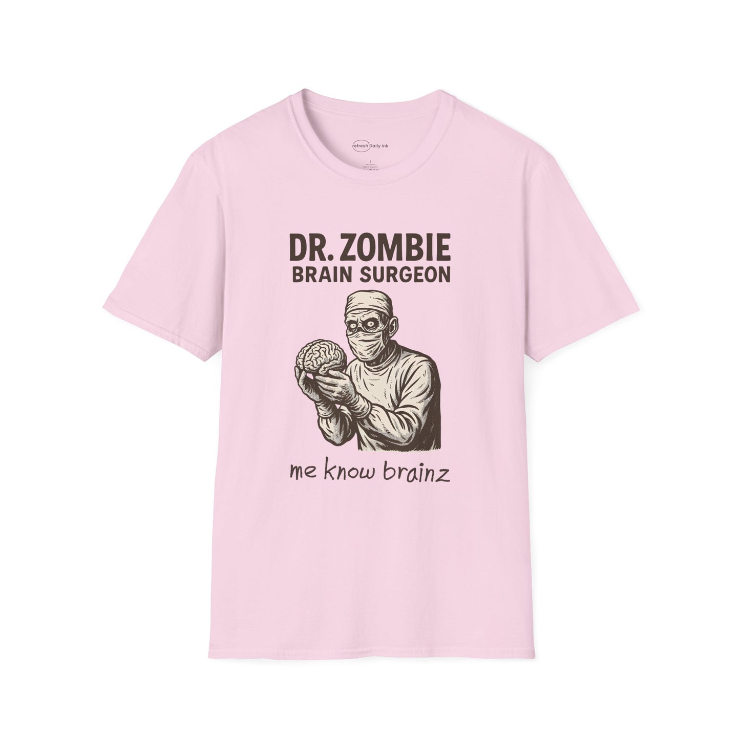 Dr. Zombie Brain Surgeon T-shirt