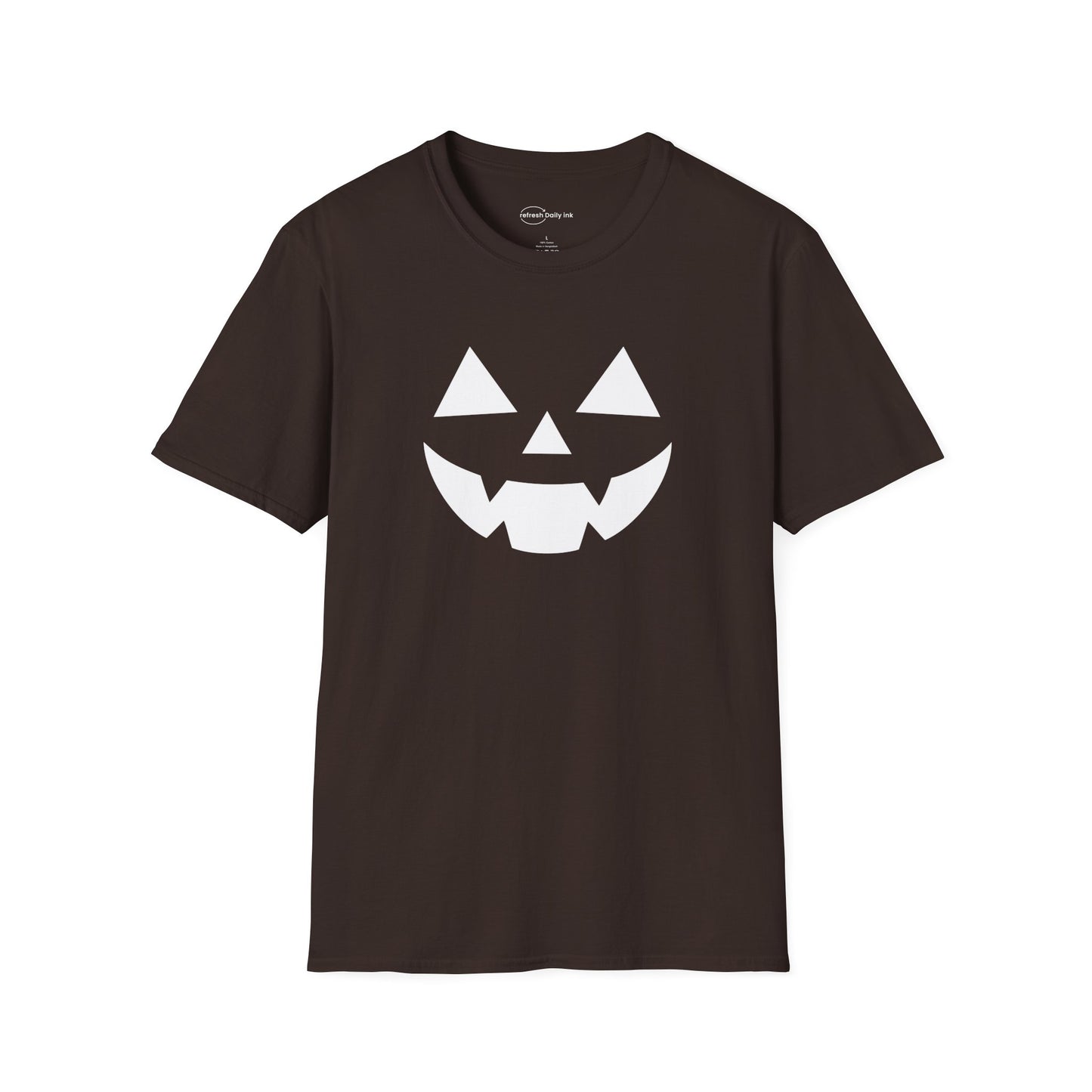 Black or White Jack-o’-lantern Face T-shirt