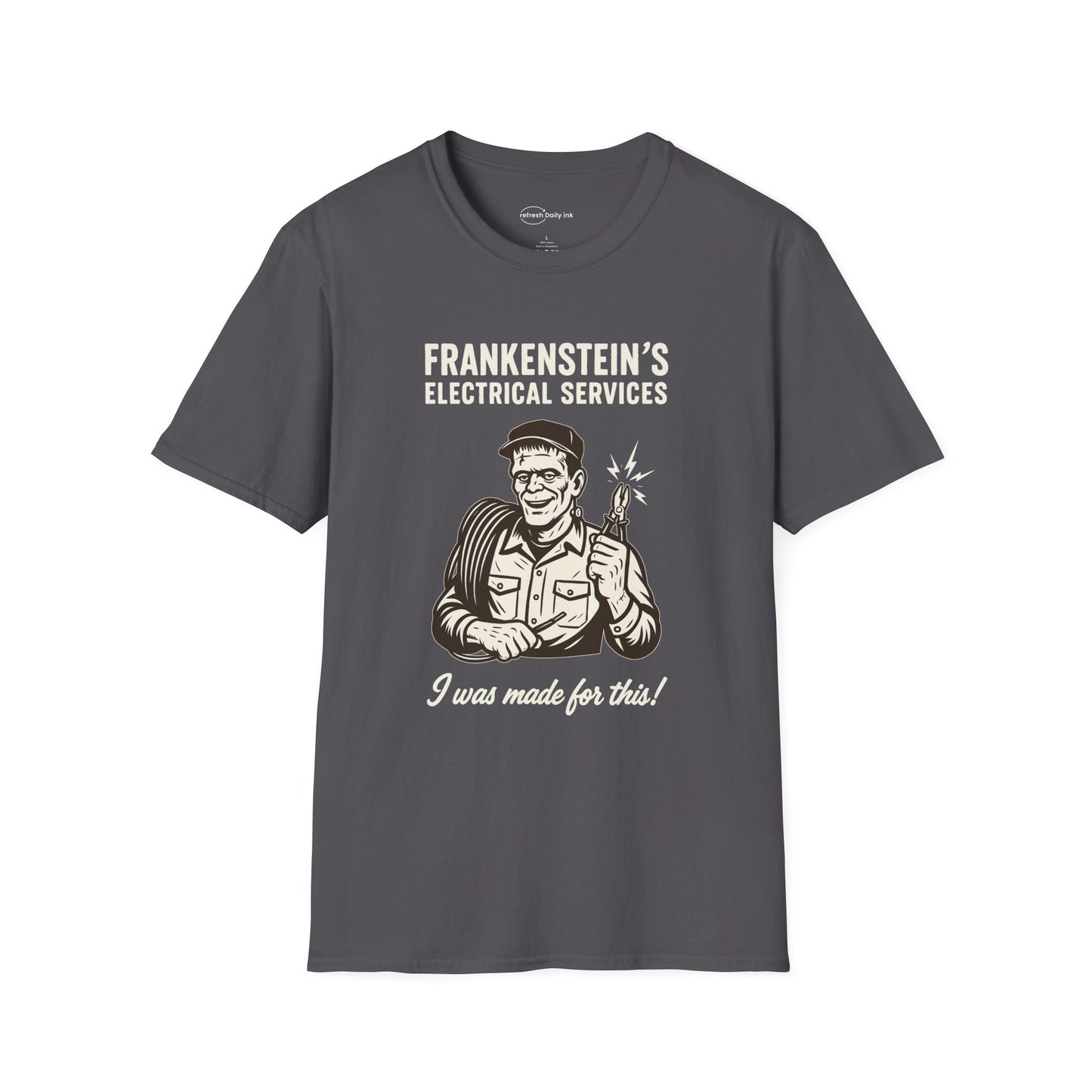 Frankenstein’s Electrical Services T-shirt