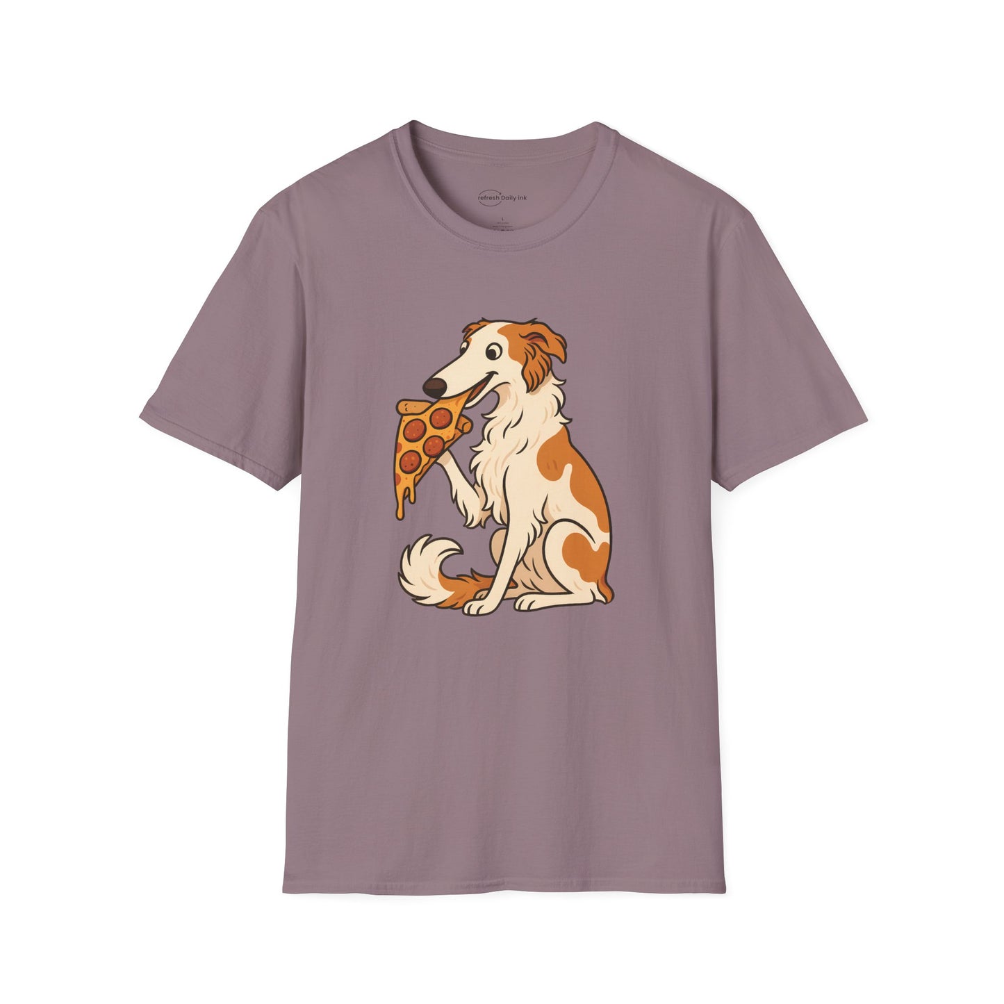 Dog with Pizza T-shirt