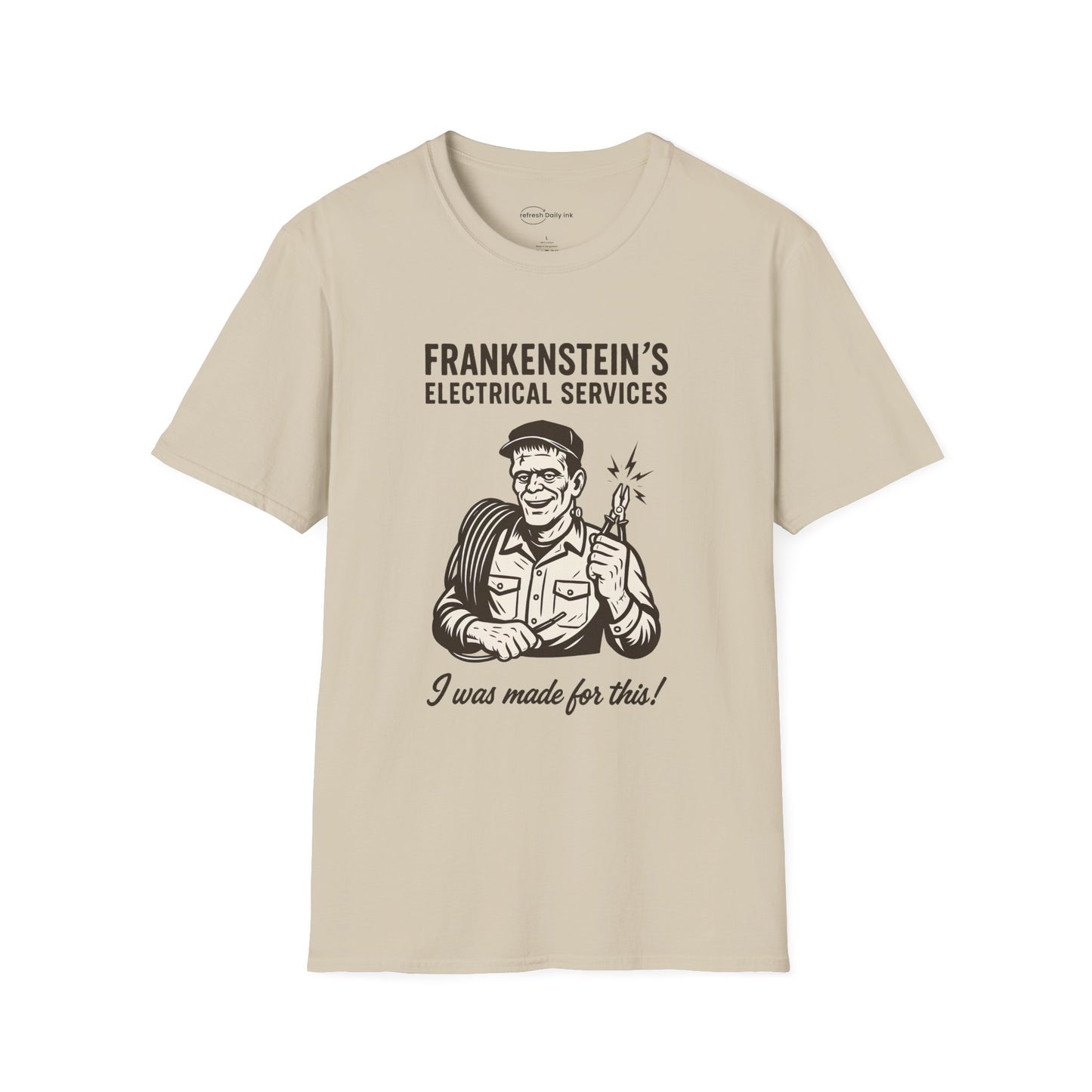 Frankenstein’s Electrical Services T-shirt