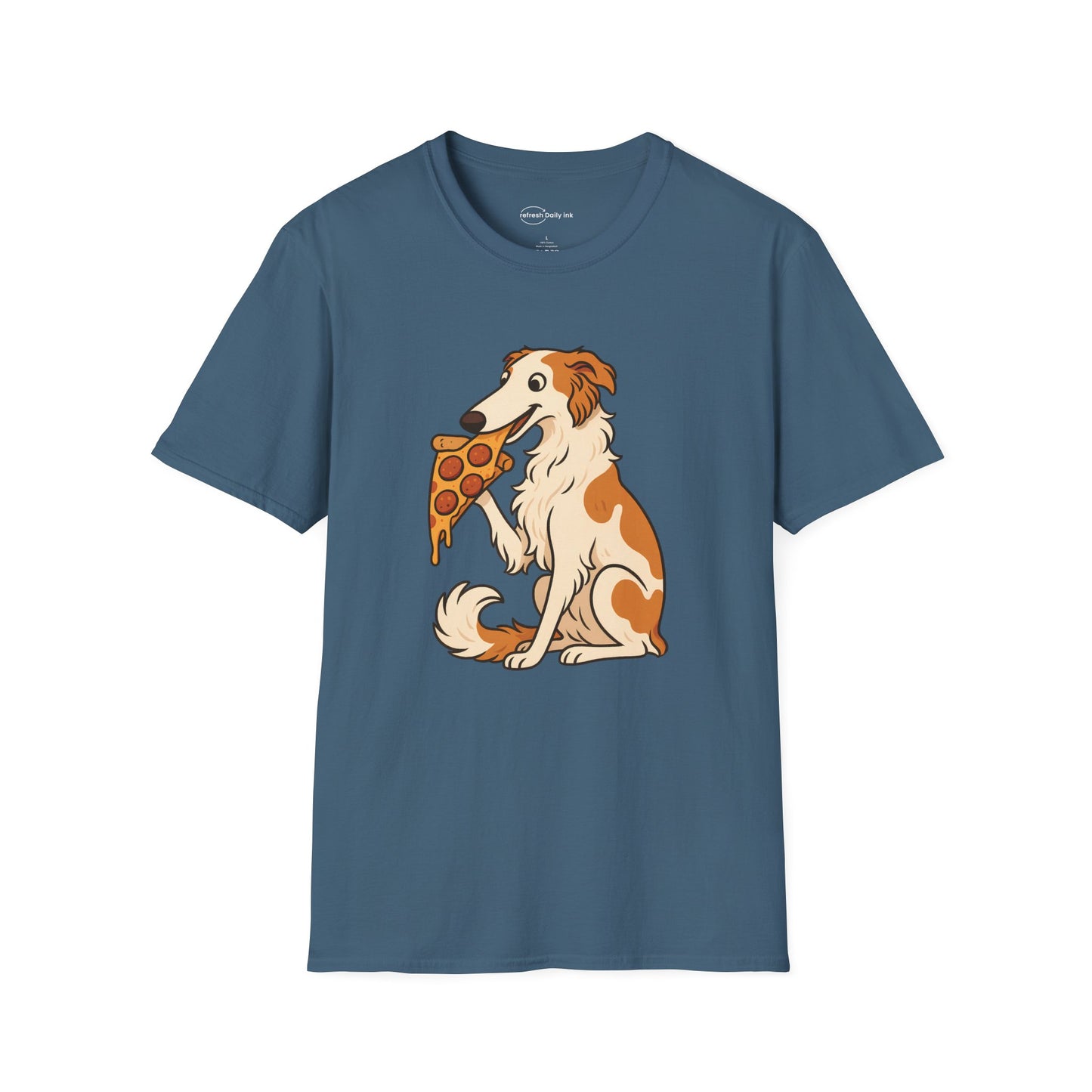 Dog with Pizza T-shirt