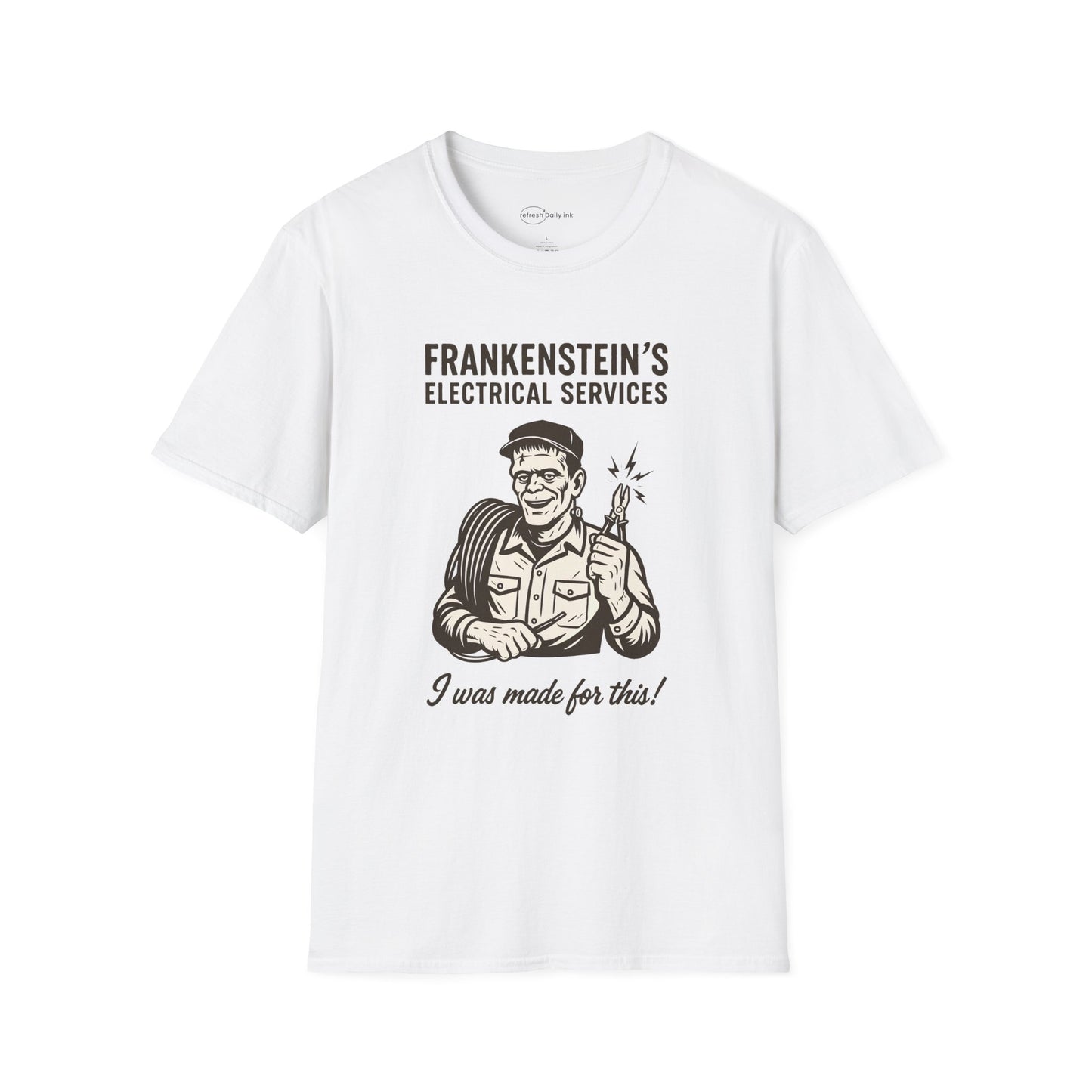 Frankenstein’s Electrical Services T-shirt