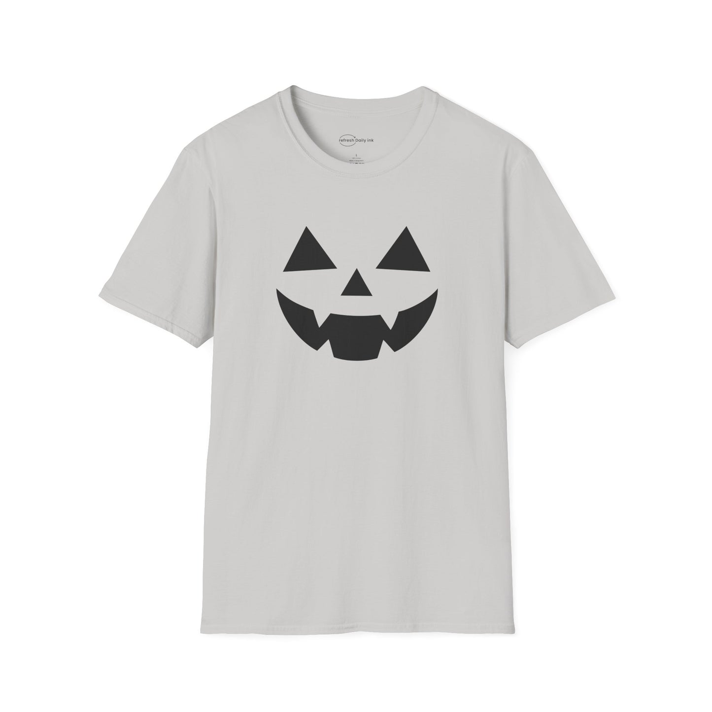 Black or White Jack-o’-lantern Face T-shirt