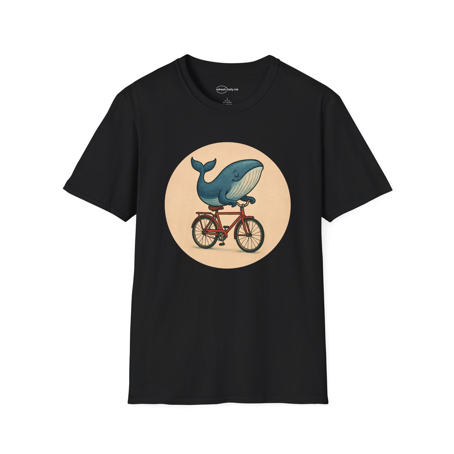 A Whale of a Bike Ride T-shirt