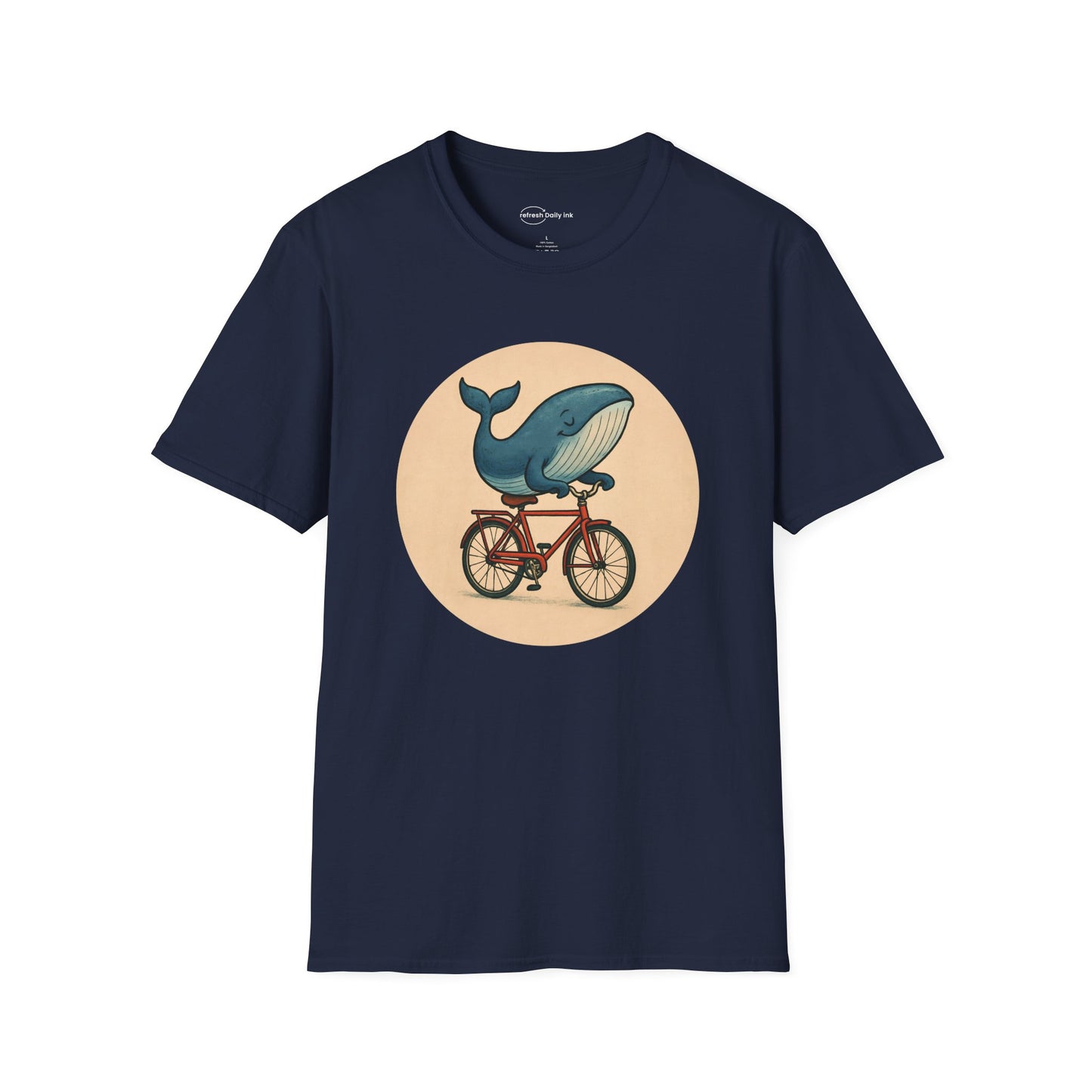 A Whale of a Bike Ride T-shirt