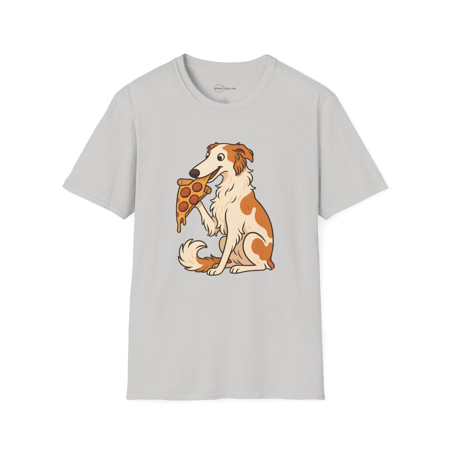 Dog with Pizza T-shirt