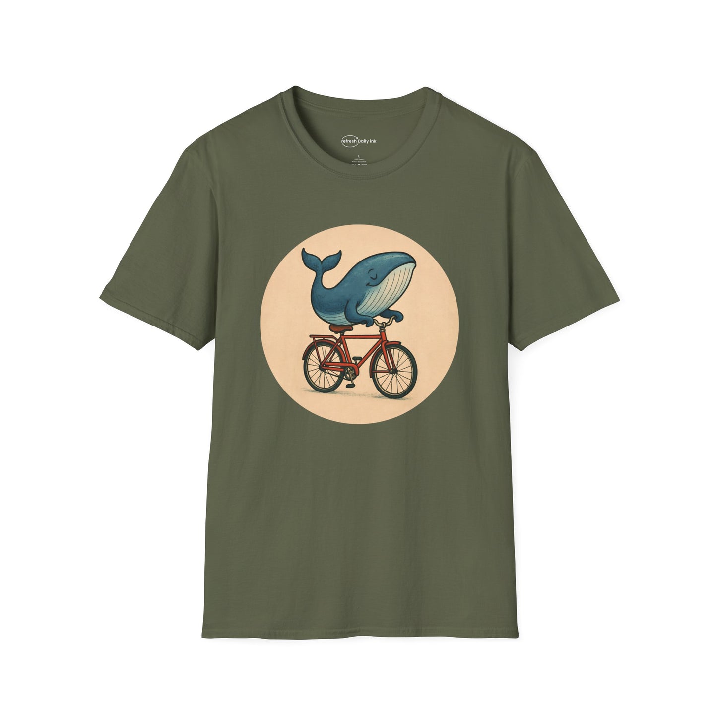 A Whale of a Bike Ride T-shirt