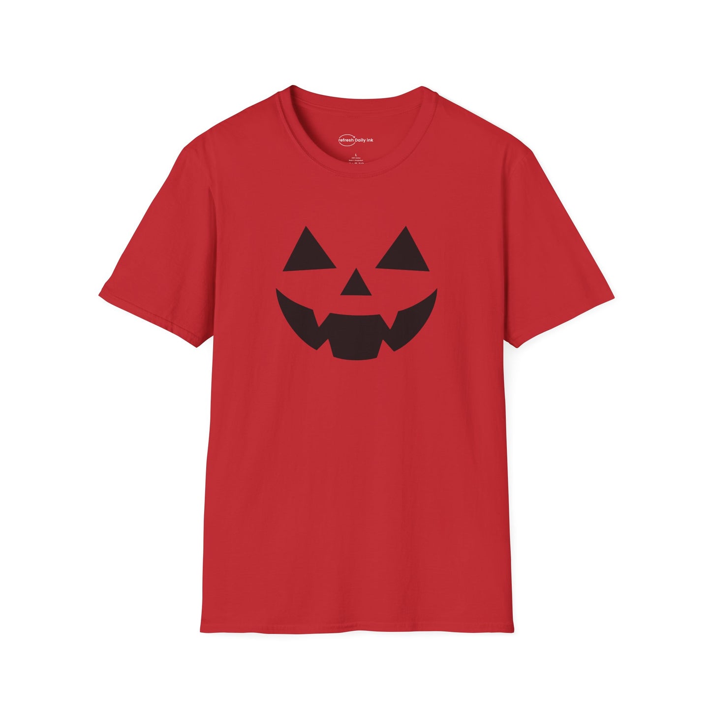 Black or White Jack-o’-lantern Face T-shirt