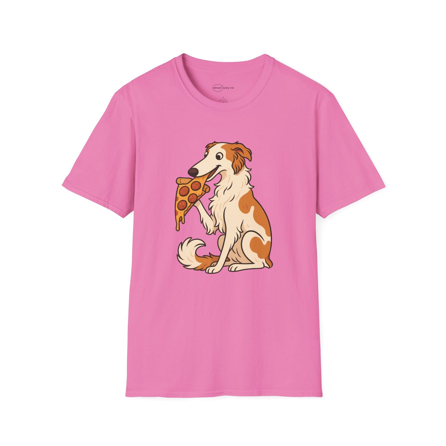 Dog with Pizza T-shirt