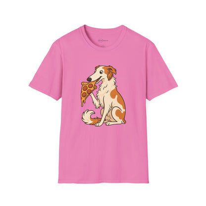 Dog with Pizza T-shirt