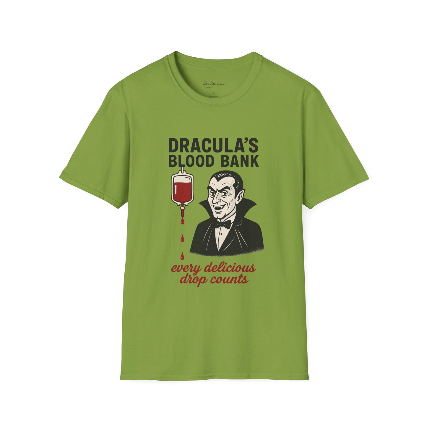 Dracula’s Blood Bank T-shirt