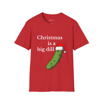 Christmas Pickle with Text T-shirt