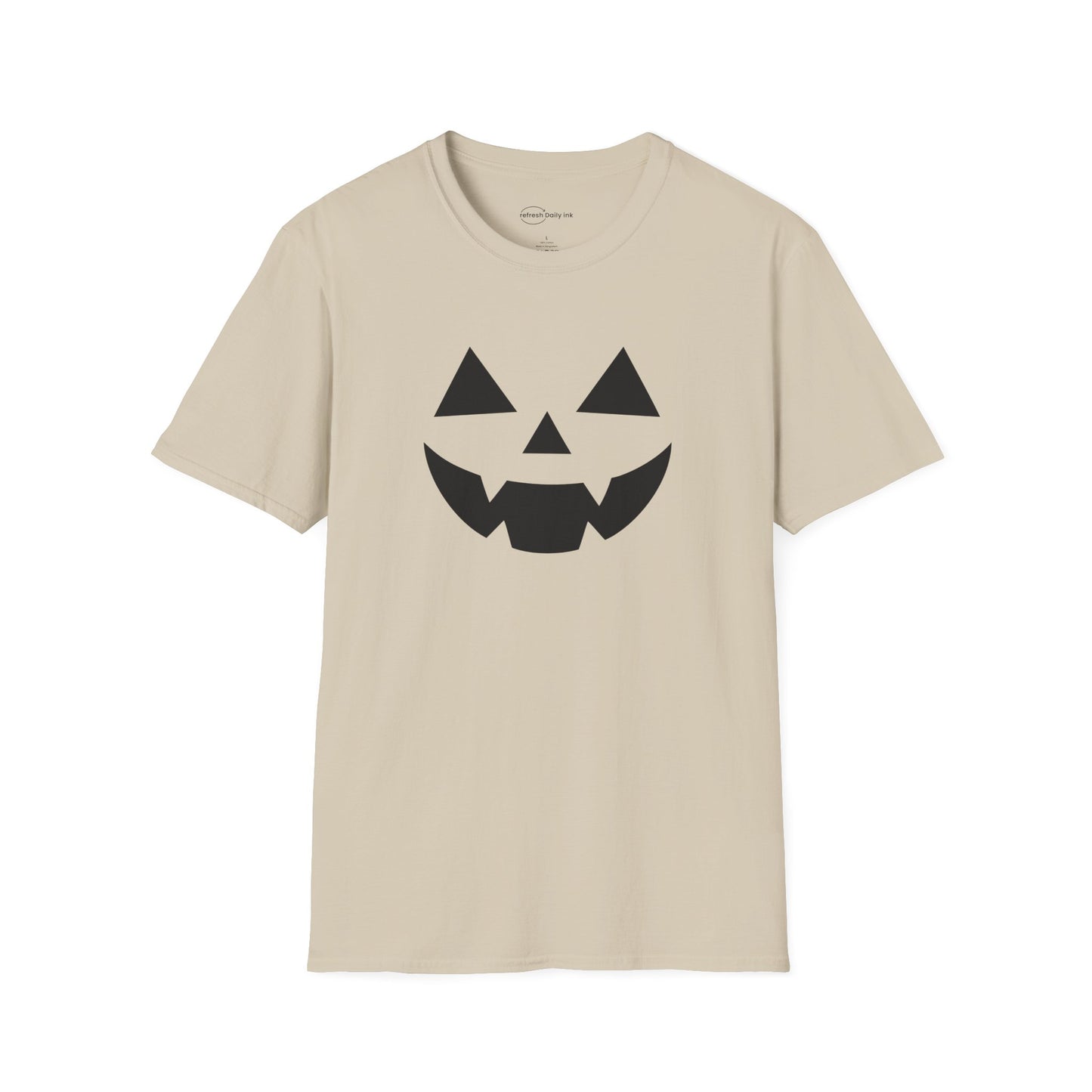 Black or White Jack-o’-lantern Face T-shirt
