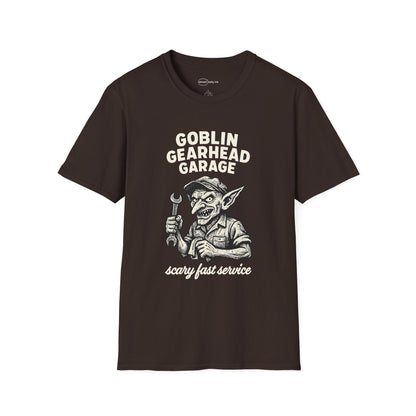 Goblin Gearhead Garage T-shirt