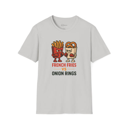 French Fries vs Onion Rings T-shirt