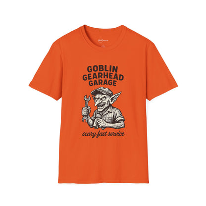 Goblin Gearhead Garage T-shirt