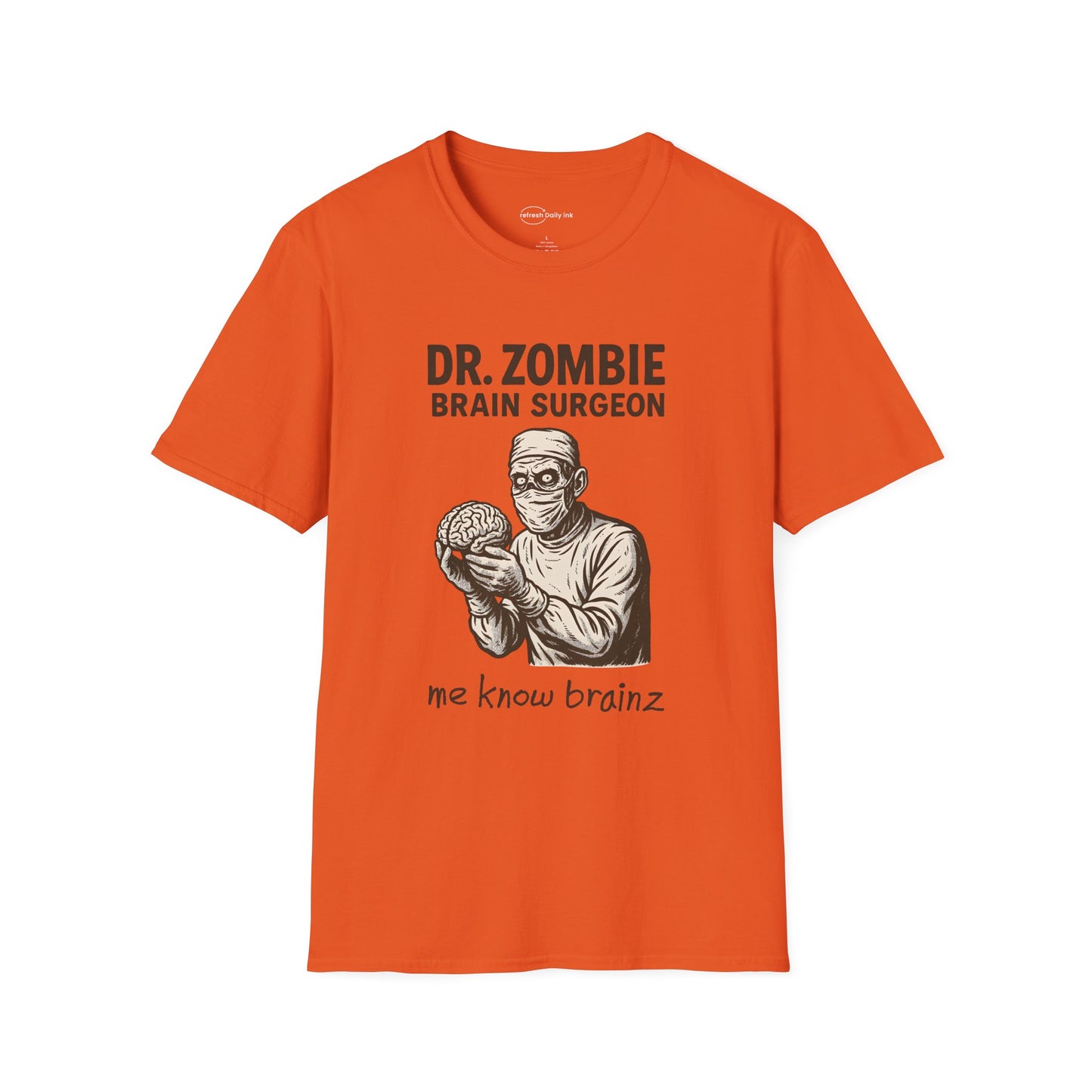 Dr. Zombie Brain Surgeon T-shirt