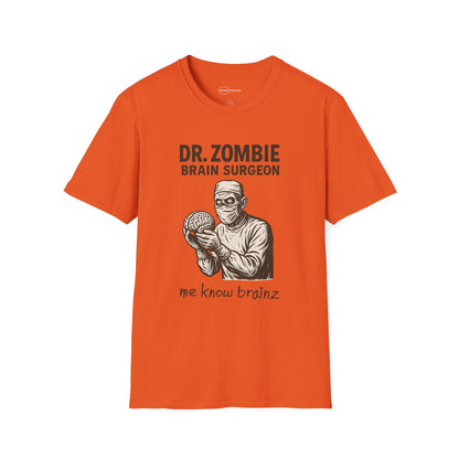Dr. Zombie Brain Surgeon T-shirt