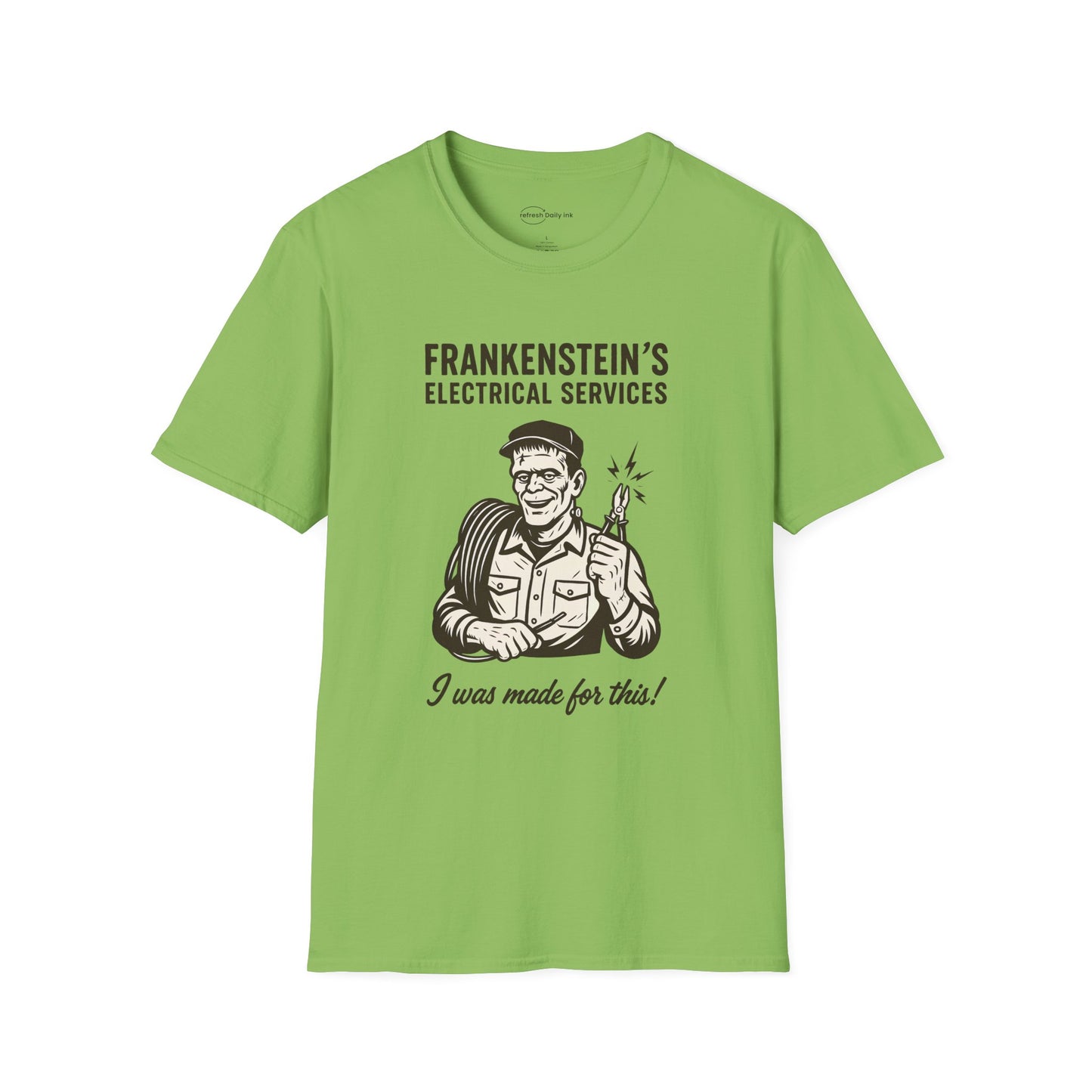 Frankenstein’s Electrical Services T-shirt