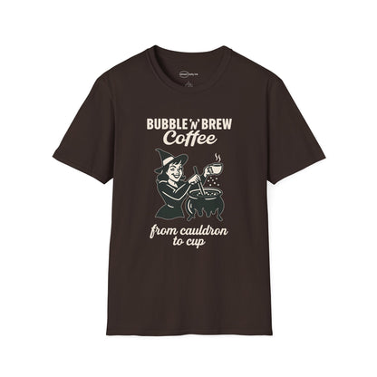 Bubble ‘n’ Brew Coffee Witch T-shirt