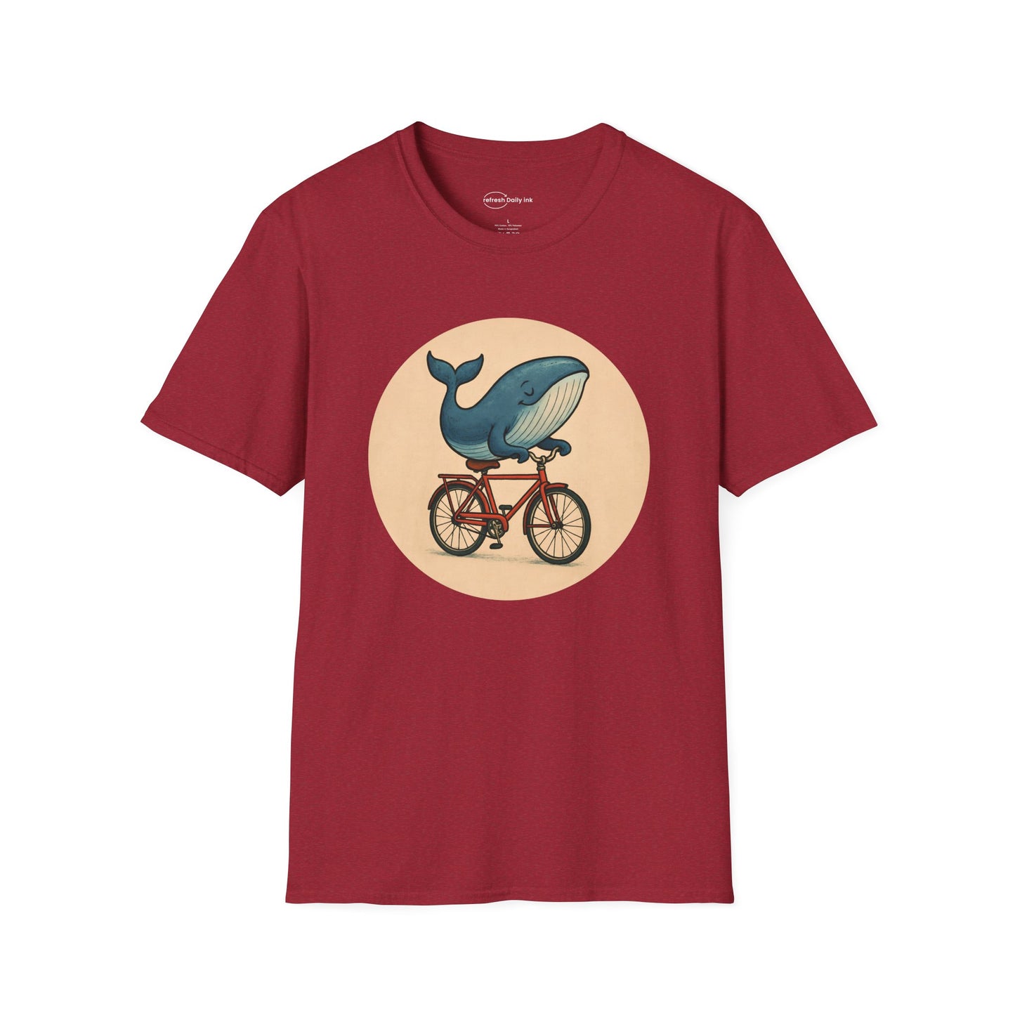 A Whale of a Bike Ride T-shirt