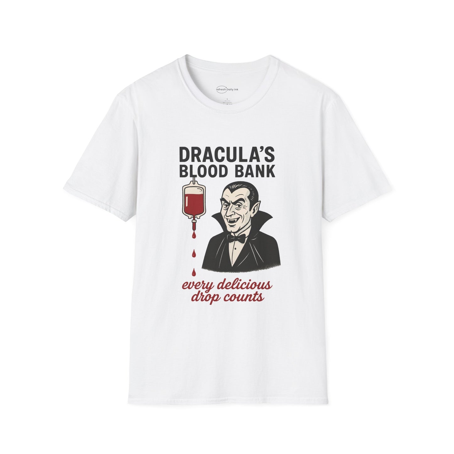 Dracula’s Blood Bank T-shirt