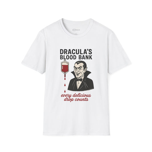 Dracula’s Blood Bank T-shirt