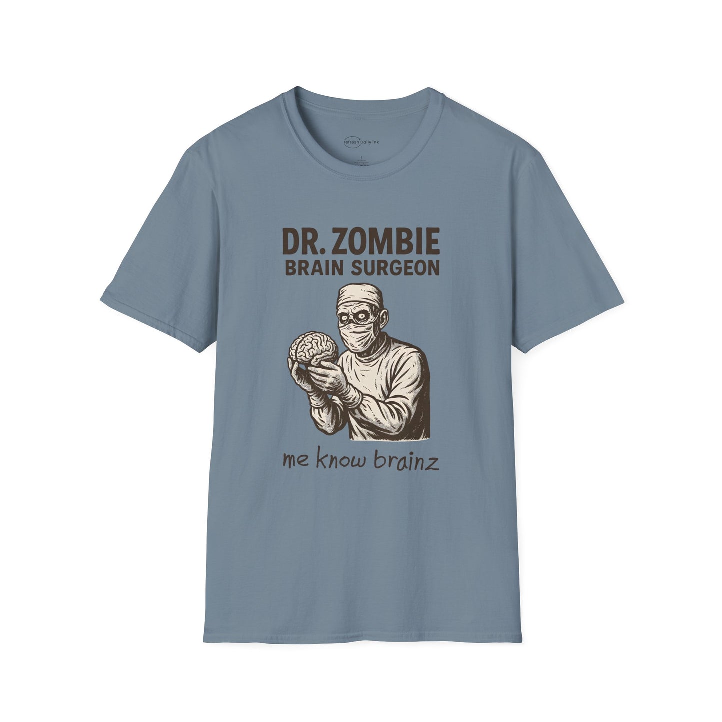 Dr. Zombie Brain Surgeon T-shirt