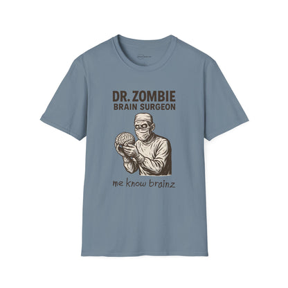 Dr. Zombie Brain Surgeon T-shirt