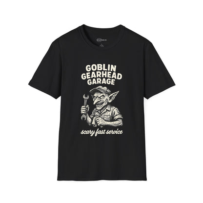 Goblin Gearhead Garage T-shirt