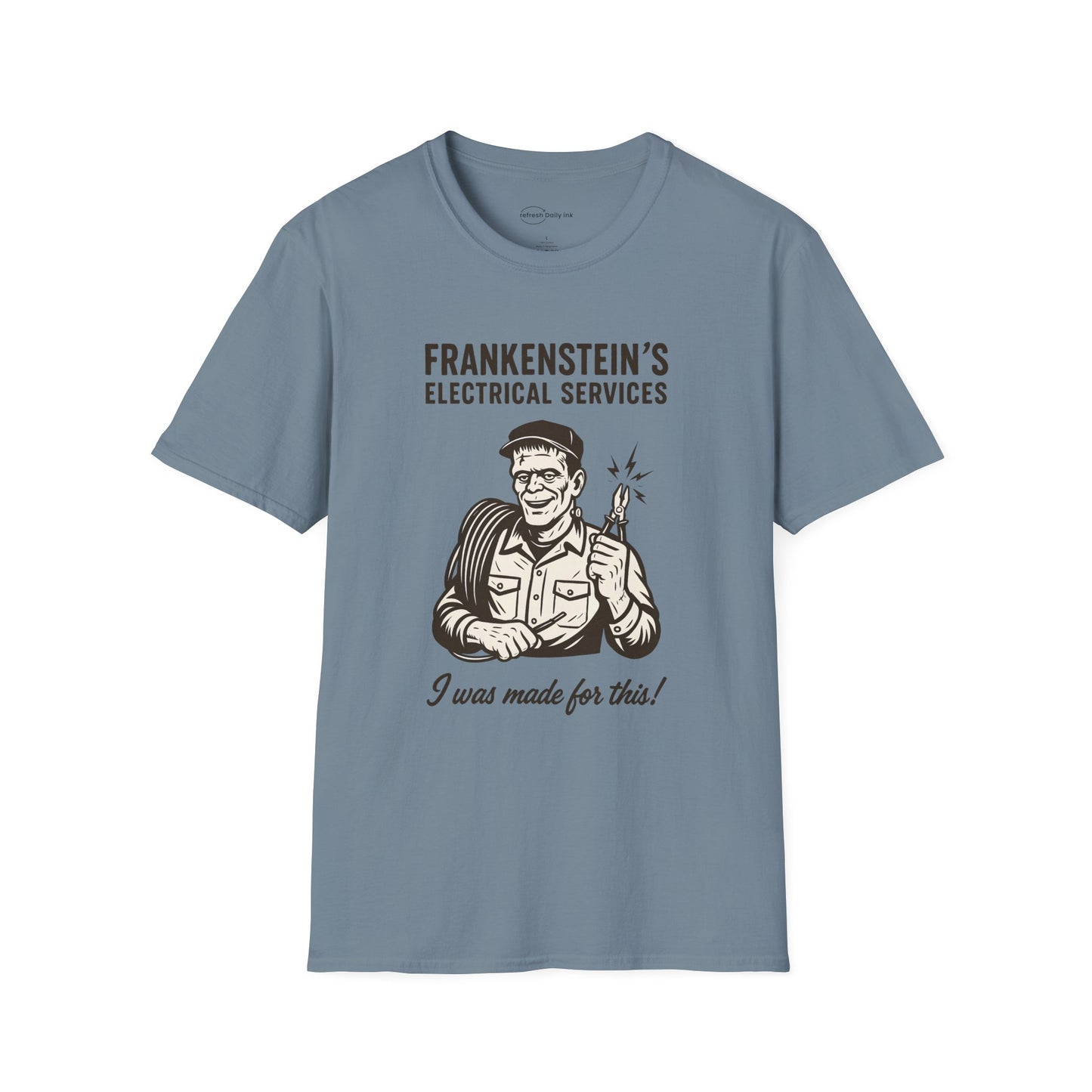 Frankenstein’s Electrical Services T-shirt