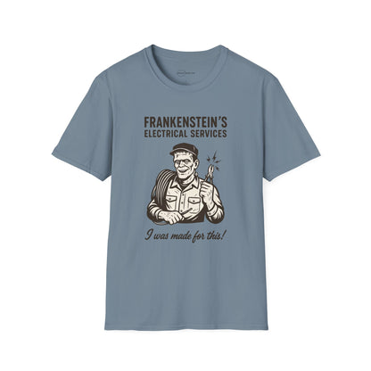 Frankenstein’s Electrical Services T-shirt
