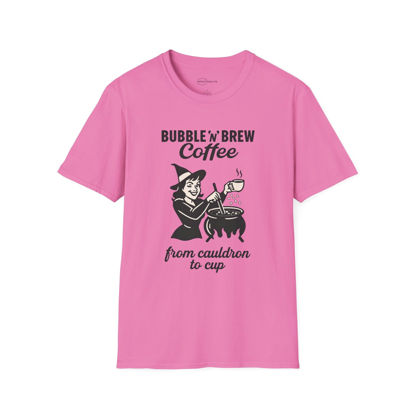 Bubble ‘n’ Brew Coffee Witch T-shirt