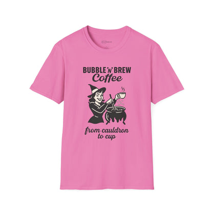 Bubble ‘n’ Brew Coffee Witch T-shirt