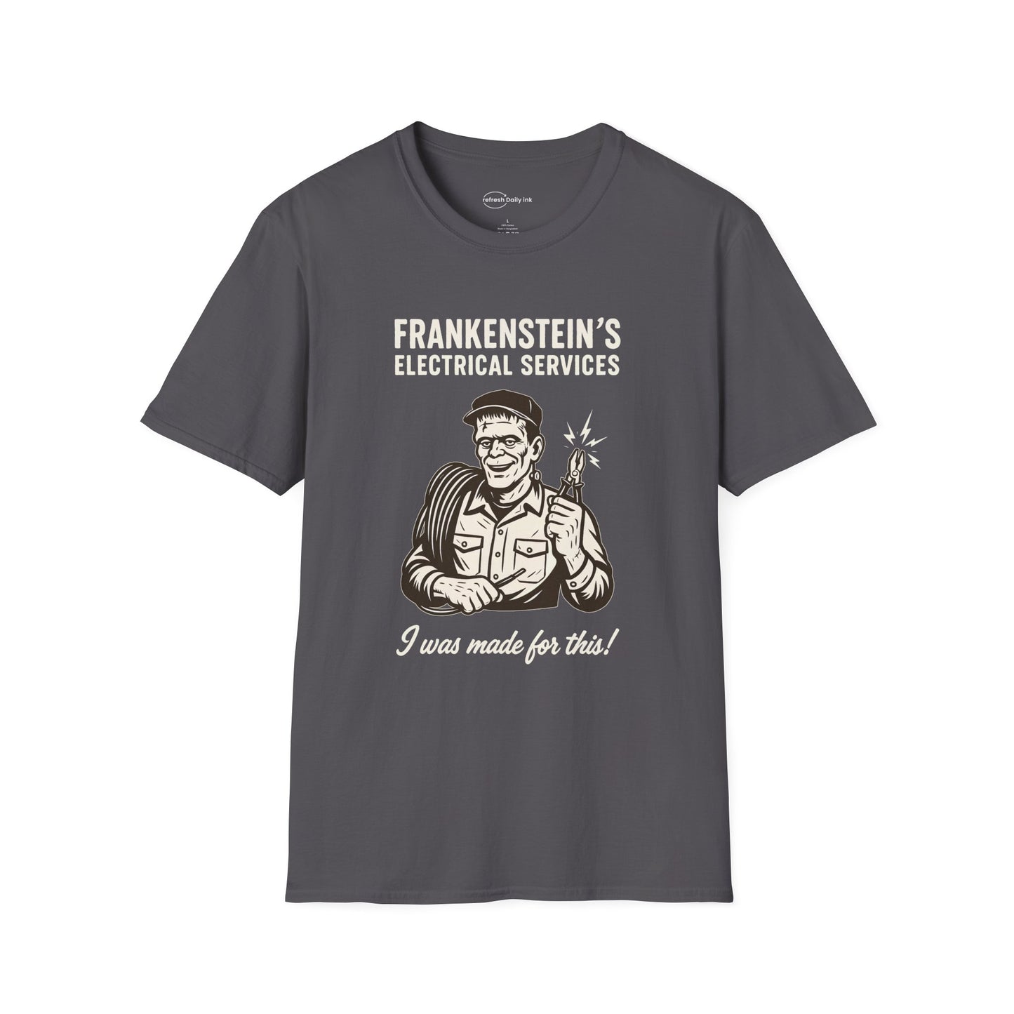 Frankenstein’s Electrical Services T-shirt