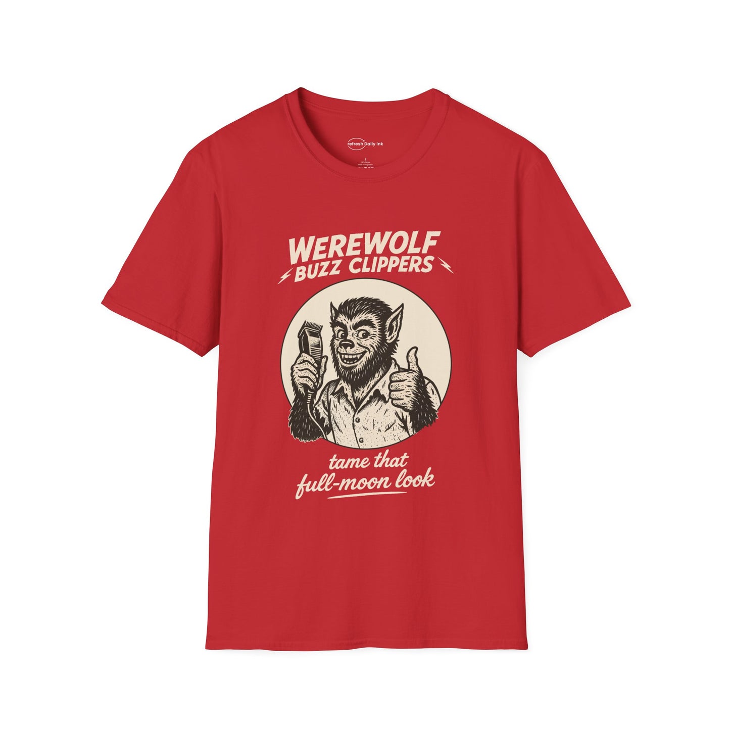 Werewolf Buzz Clippers T-shirt