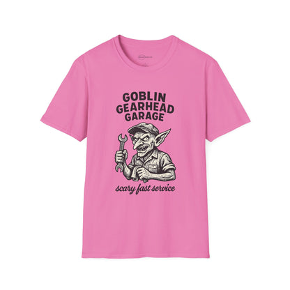 Goblin Gearhead Garage T-shirt