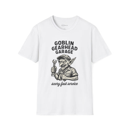 Goblin Gearhead Garage T-shirt