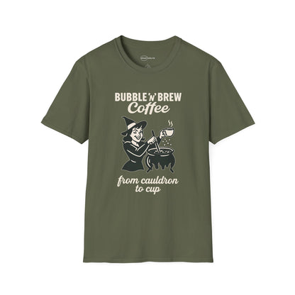 Bubble ‘n’ Brew Coffee Witch T-shirt