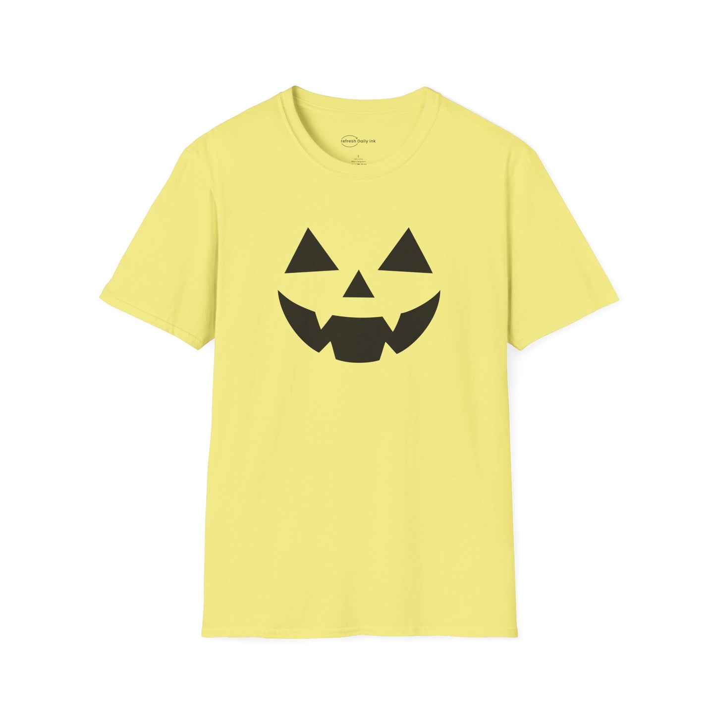 Black or White Jack-o’-lantern Face T-shirt