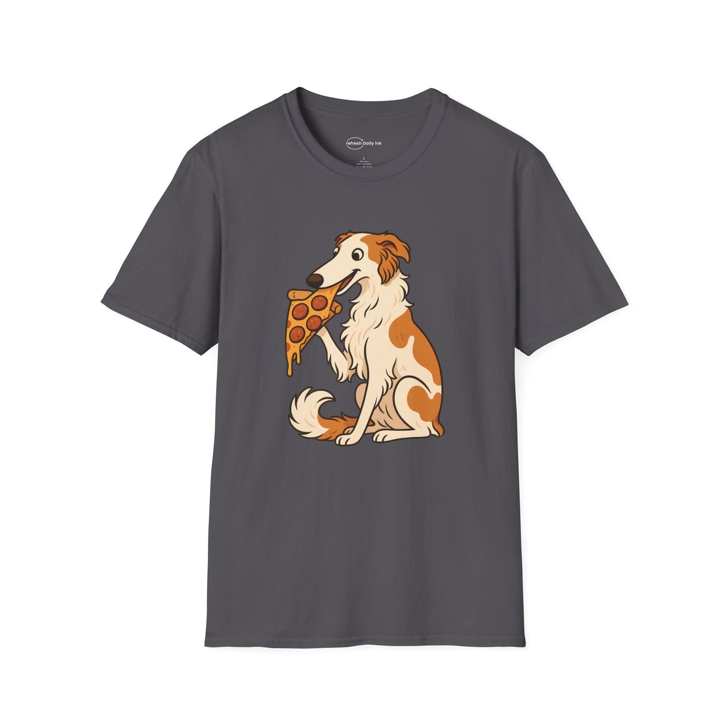 Dog with Pizza T-shirt