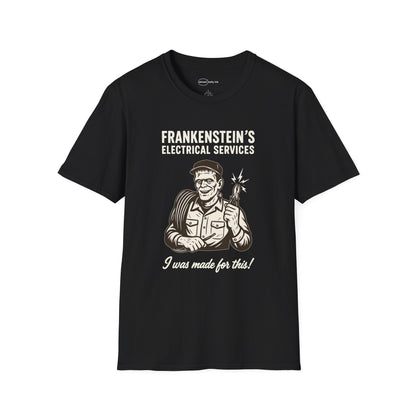 Frankenstein’s Electrical Services T-shirt