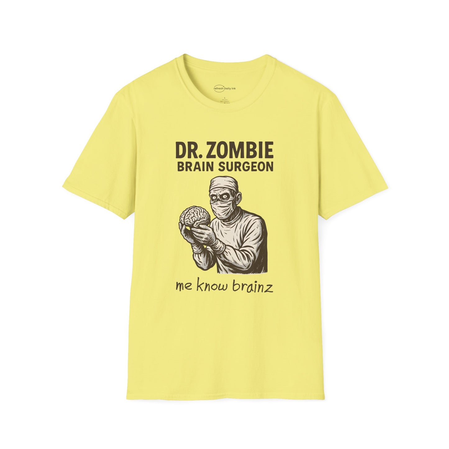 Dr. Zombie Brain Surgeon T-shirt
