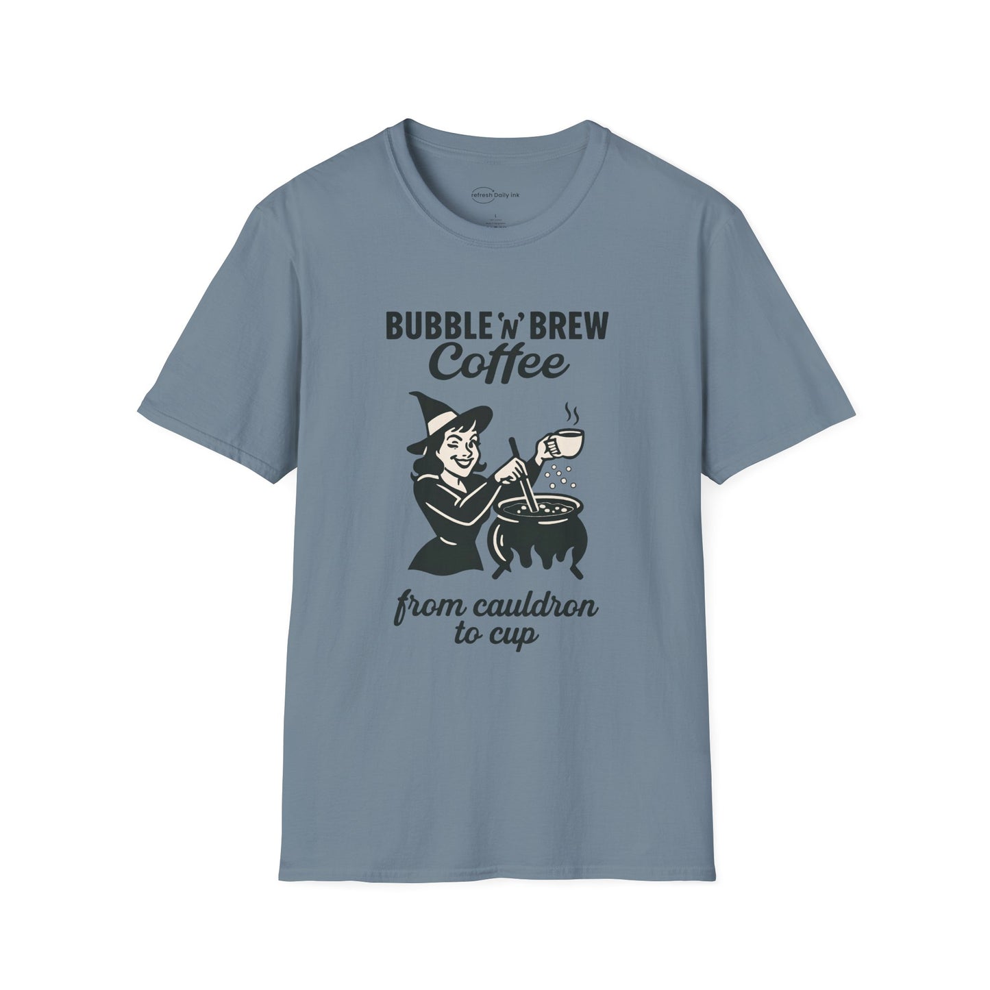 Bubble ‘n’ Brew Coffee Witch T-shirt
