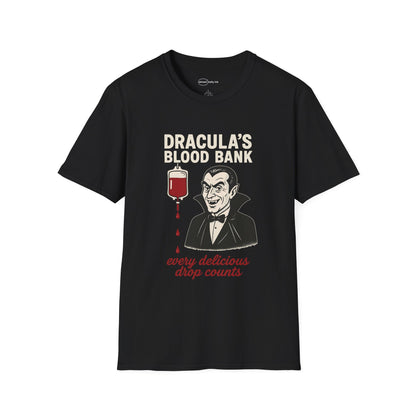 Dracula’s Blood Bank T-shirt